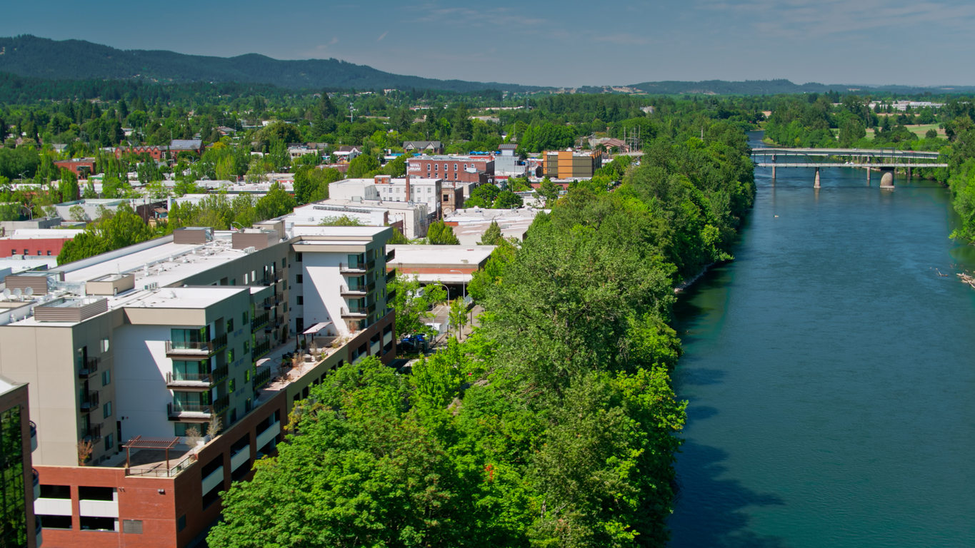 Panoramic Image of Corvallis, OR